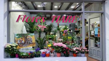Flores Tiaré instalaciones de floristería 